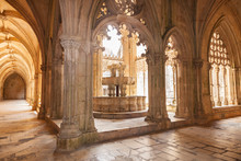 Lavatory In The Royal Cloister Of Batalha Monastery, Portugal