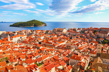 Beautiful Panorama Of Dubrovnik, Croatia