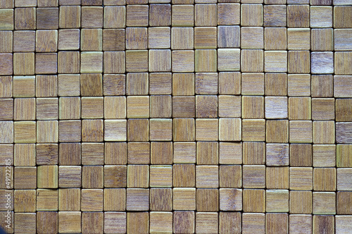 Nowoczesny obraz na płótnie Wicker wall detailed background pattern