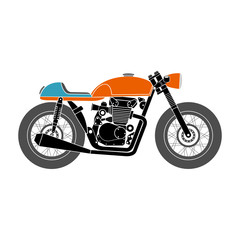 Fototapete - retro motorbike v2