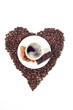 Coffee heart