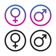 © reispreis - Iconse internet symboles homme femme