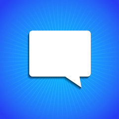 Wall Mural - vector icon on blue background. eps10