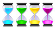 colour hourglasses