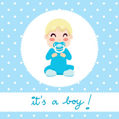  It's a boy baby design