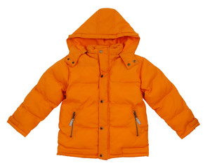 orange jacket