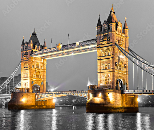 Obraz w ramie Tower Bridge, London, UK