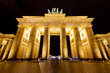 Brandenburger Tor in der Nacht - Berlin 
