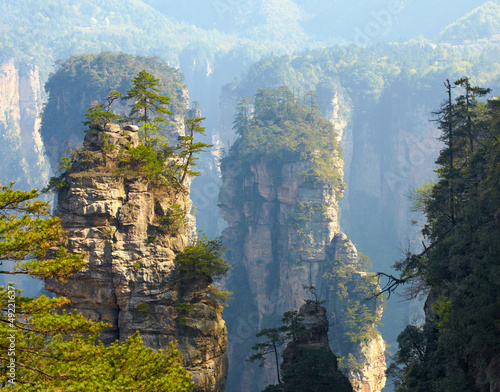 Obraz na płótnie canvas Park narodowy zhangjiajie, Chiny. 