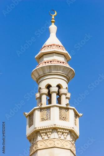 Obraz w ramie The minaret of a mosque