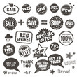 © PureSolution - Set of hand drawn style badges and elements