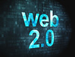 © Maksim Kabakou - SEO web development concept: Web 2.0 on digital background