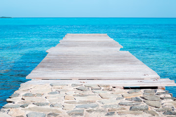 Wall Mural - wooden pier