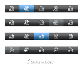 Wall Mural - documents - 2 / it includes 3 states in different layers