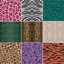 Seamless Animal Skin Fabric Pattern