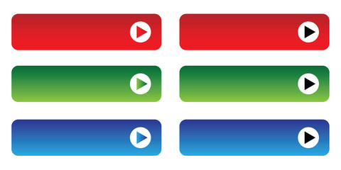 web buttons set
