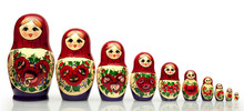 Nested Doll - A Dreny National Russian Doll Of Handwork.