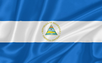 Wall Mural - Flag of Nicaragua