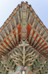 Ancient Asian Architecture, Roof detail