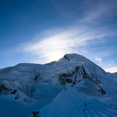 Wall Mural - Allalinhorn mountain peak