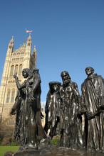 Rodin Sculpture, Burghers Of Calais, Westminster