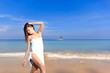 © Netfalls - Beautiful woman on the beach.