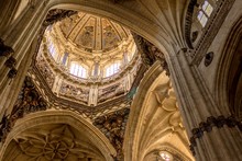 Dome Of The New Cathedral In Salamanca, Spain