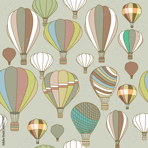 Obraz na płótnie canvas dwuczęściowy "dyptyk" Balony