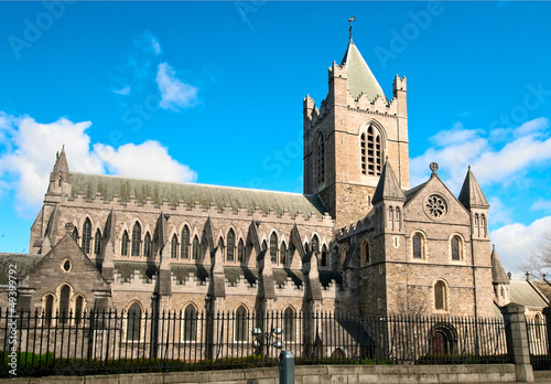 Naklejka samoprzylepna Christ katedra kościół w dublin, irlandia