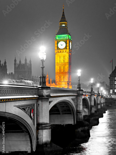 Naklejka dekoracyjna Big Ben Londyn