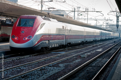 Naklejka na szybę high speed train