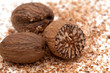 © Diana Taliun - nutmeg isolated on white background