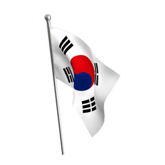 Wall Mural - korea flag