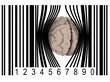 brain that gets out from a bar code