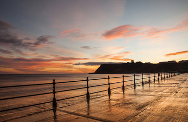 Sunrise on Scarbourgh's North Beach 