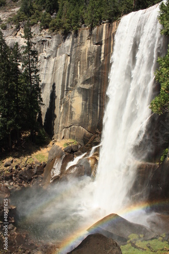Fotovorhang - Yosemite waterfall (von jrogelioparade78)