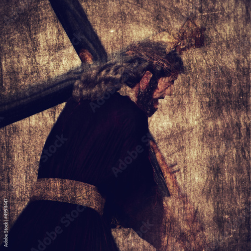 Fotoboard na płycie Jezus Chrystus
