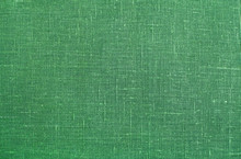 Green Linen Texture Background