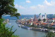 Passau, The City Of Three Rivers, Bavaria, Germany