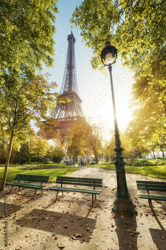 Naklejka na szybę Tour Eiffel Paris France