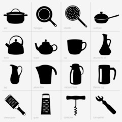 Wall Mural - Kitchenware (part 2)