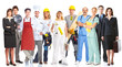 © grinny - Group of workers people.