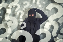 Confused Burglar With Lot Of Questions