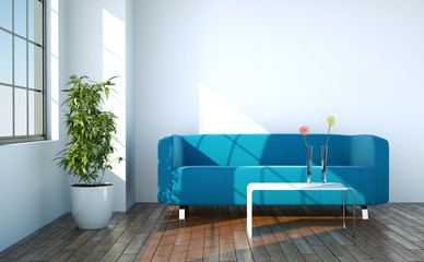 Sticker - modernes Sofa