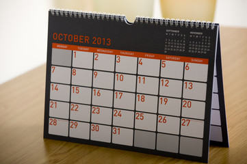 october 2013 calendar