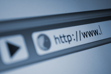 Wall Mural - address bar