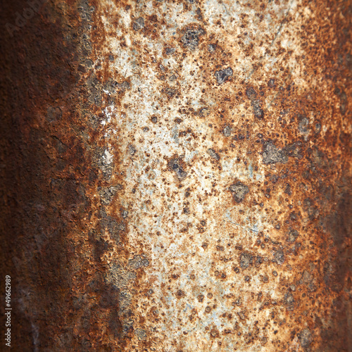 Board z aluminiowym obramowaniem Zardzewiały metal - streszczenie