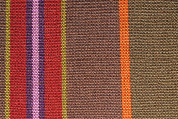 Poster - striped fabric texture