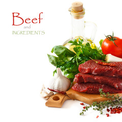 Wall Mural - Beef meat.