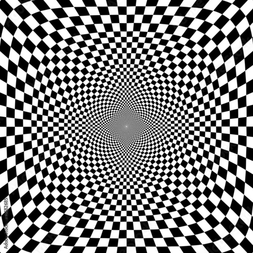 Fototapeta na wymiar Vector illustration of optical illusion s background